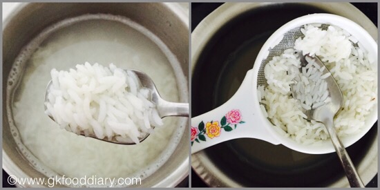Watery Rice Gruel for Babies