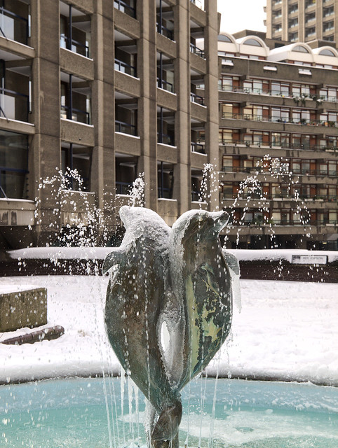 Dolphins in the Barbican Estate