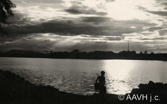 AP0764-Sogny-Marien - Hué, 1930 – Coucher du soleil sur la Rivière des Parfums