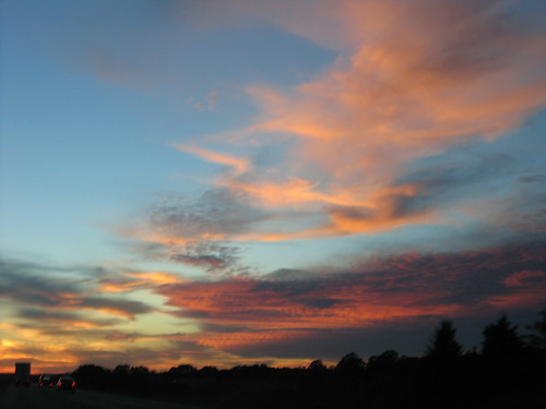 sunset cloud