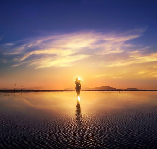 pattern seascape vietnam goldenhour magical walking vietnamese rai iphone6s reflection sunrise cangio bella