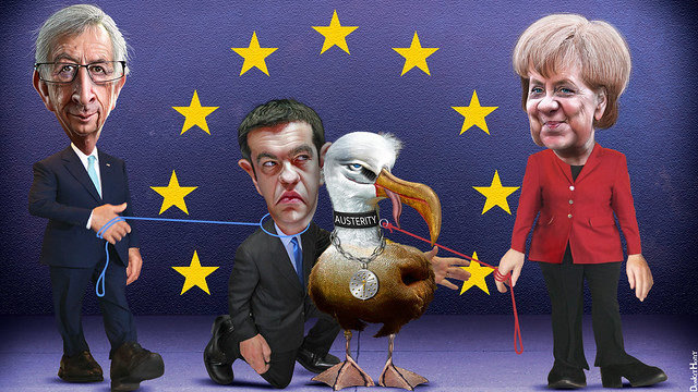 Alexis Tsipras on a short leash from the EU