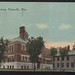 POSTCARD PLATTEVILLE WISCONSIN HIGH SCHOOL CAMPUS BUILDING 1907