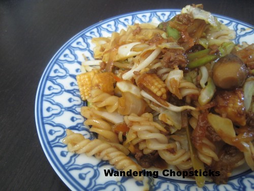 Gluten-Free Nui Gao Xao Thap Cam (Vietnamese Combination Stir-Fried Rice Noodles) 1