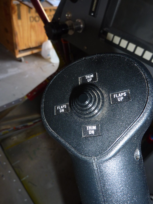 Labelled control grip
