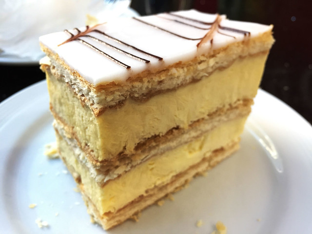 Vanilla slice: St Honore bakery