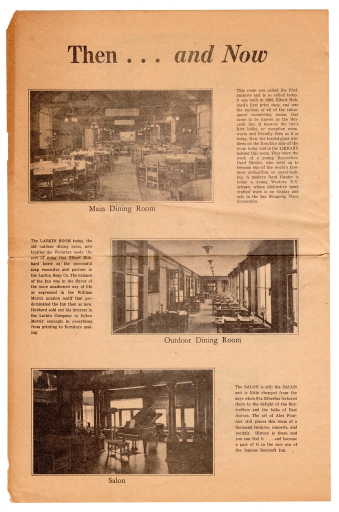 The Roycroft Inn, East Aurora NY July 1915