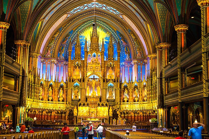 Basilica de Notre Dame, Montréal