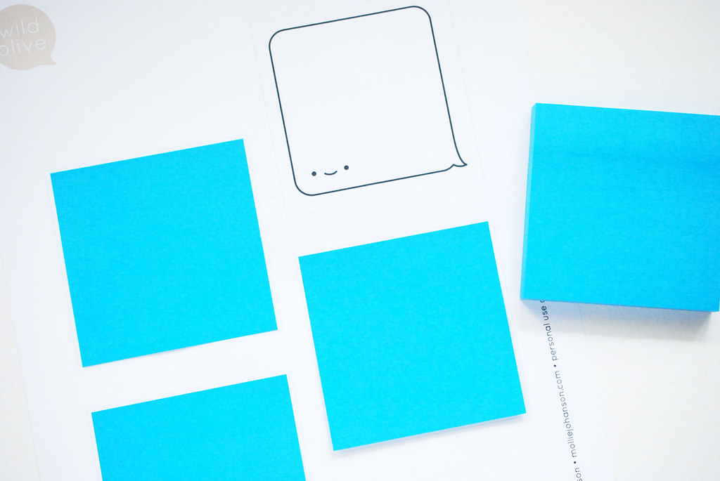 Printable iMessage Sticky Notes