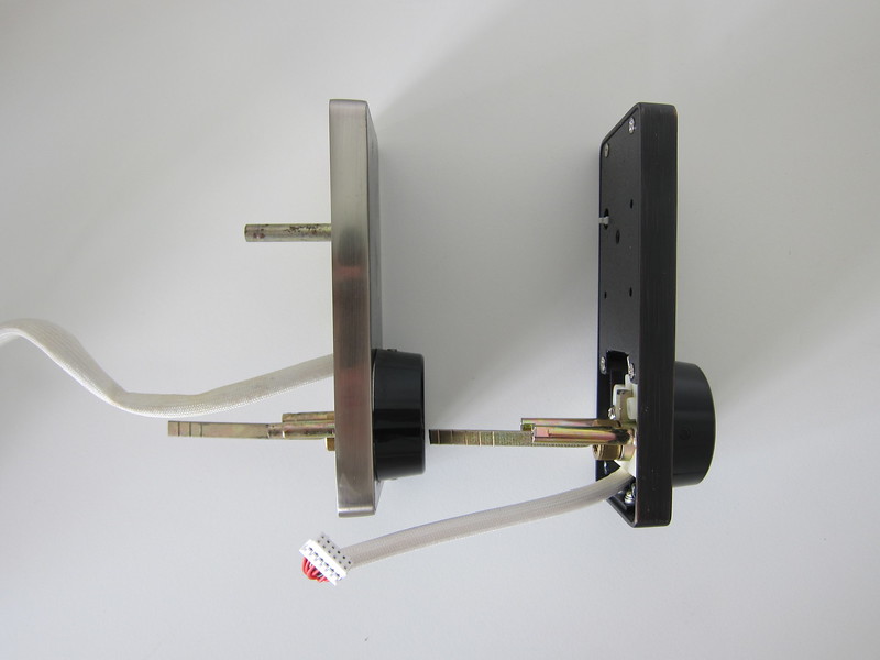 Deadbolt Lock 01 - Front (Left) vs Deadbolt Lock 02 - Front (Right)