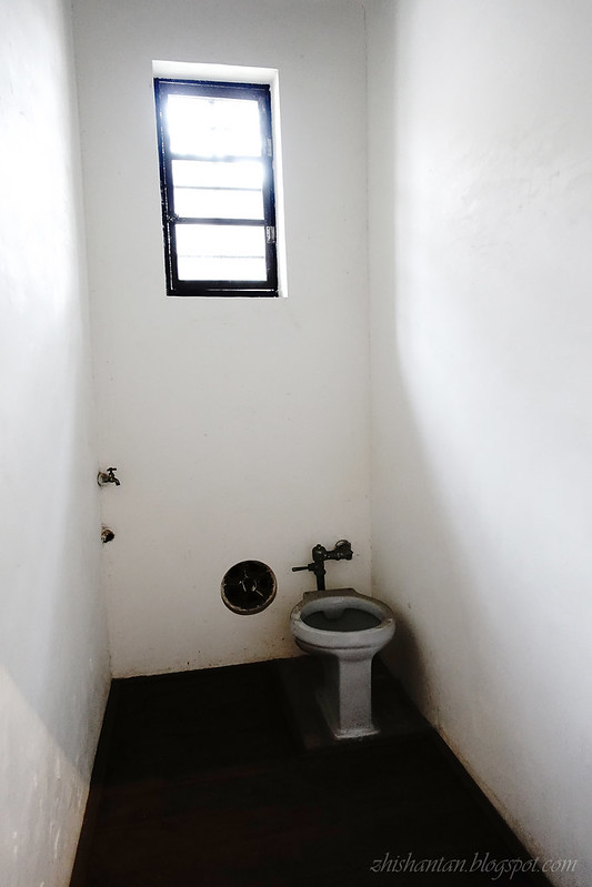 Single cell room at Chiayi Prison