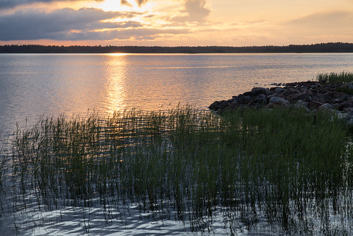 sunset summer seascape suomi finland evening simo auringonlasku merimaisema nikond610 annekaihola