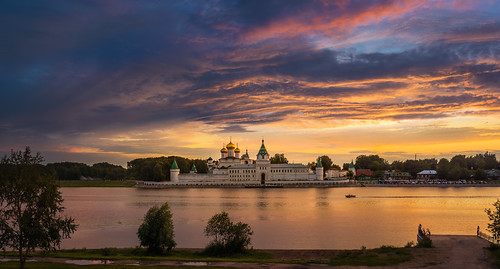 sunset panorama russia olympus omd em1 россия kostroma photoacute кострома
