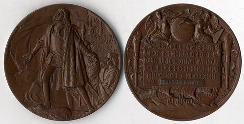 1893 World's Columbian Exposition Medal DUNKELD ESTATE