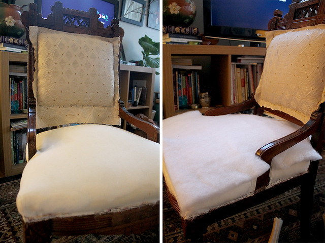 Eastlake Chair Reupholstery