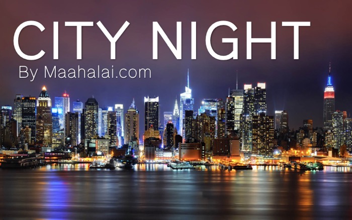 CPowerPoint City Night