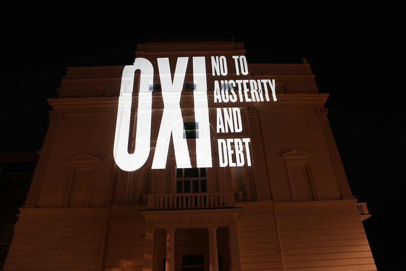 OXI - no to austerity and debt