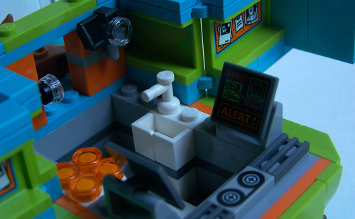 LEGO Scooby Doo Mystery Machine interior