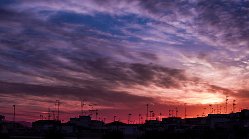 city sunset urban españa 35mm contraluz landscape atardecer europa paisaje cielo urbana cartagena ocaso 2015 d90 regióndemurcia barrioperal