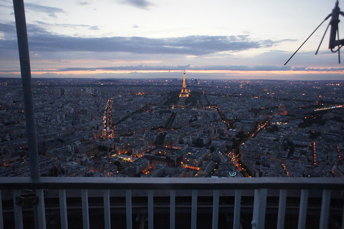 View from Montparnasse Tower