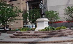 President Garfield Statue