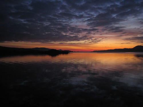 scotland loch mullofkintyre sunset lochtarbert kennacraig