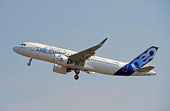 A320neo first flight (Airbus)