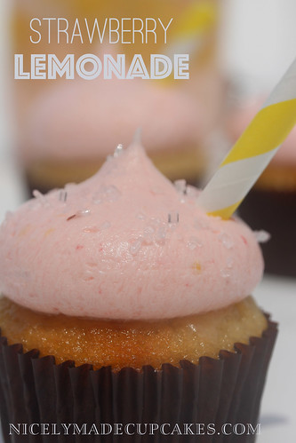 Strawberry Lemonade cupcake