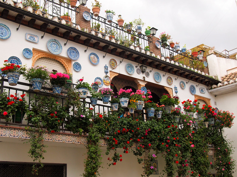 A colorful home in the Albaicin