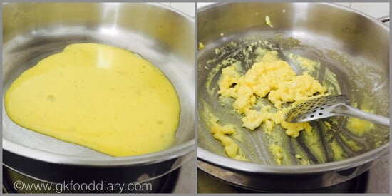 Scrambled Eggs for Babies - step 1