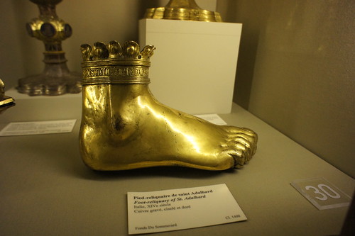 St Adalhard Foot Reliquary, Musée de Cluny