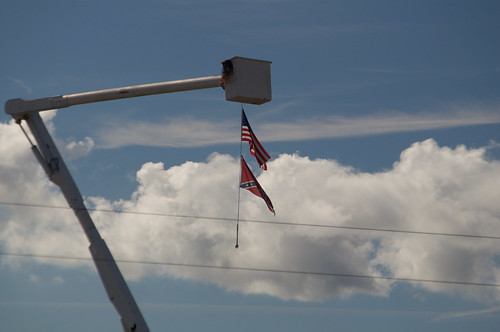 cannoncreekairport columbiacounty construction equipment flag florida lakecity