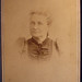 Cabinet Photo Old Woman Wire Rim Glasses by Cobb Binghamton NY 1890s-1