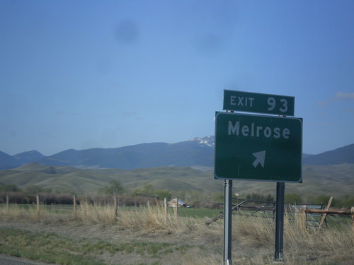 sign montana intersection i15 biggreensign silverbowcounty freewayjunction
