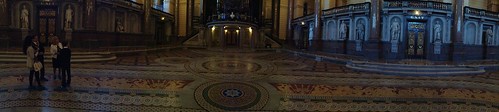 Panoramic view of St George's Hall.
