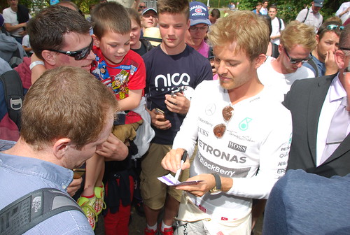 Nico Rosberg, Goodwood Festival of Speed 2015