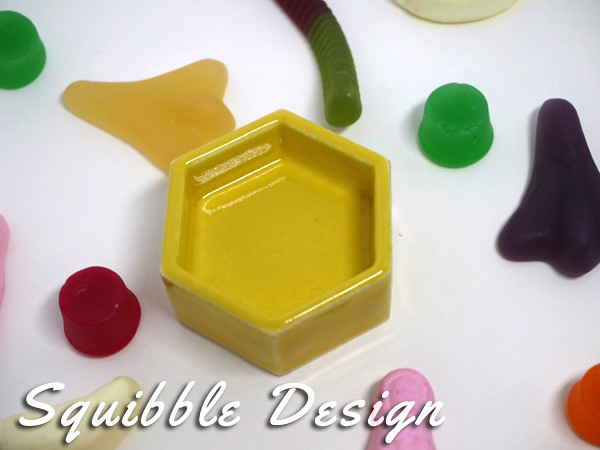 Hexagon Ring Dish by Squibble Design