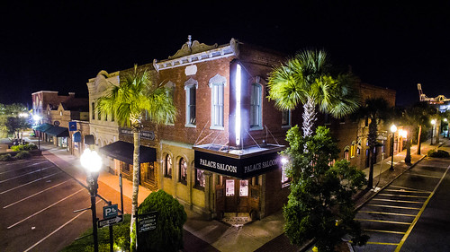 night photography palace phantom saloon drone