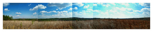 panorama rural virginia south country southern