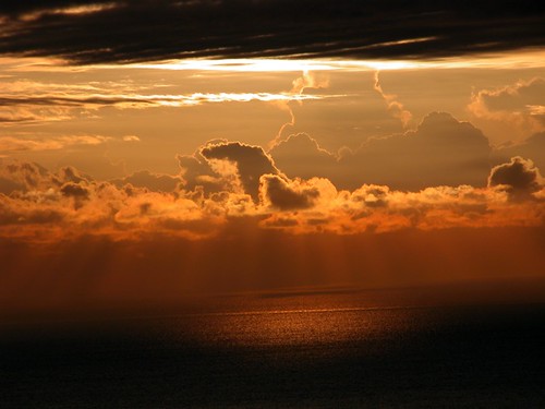 ocean sky beach clouds sunrise florida imran