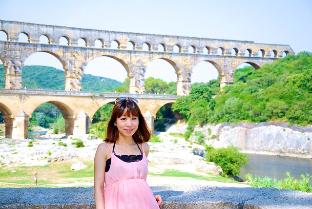 150706 Honeymoon Day2 - [France. Provence] 嘉德水道橋. Arles City.