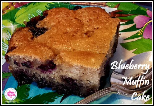 蓝莓松饼蛋糕