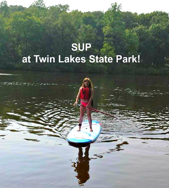 SUP at Twin Lakes State Park, Virginia