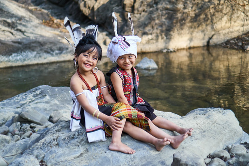 india manipur incredibleindia kuki sony a6300 sel35f18 portrait kids traditional asia river northeast smile pretty friends