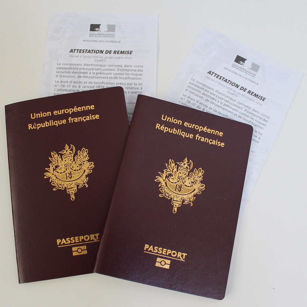 New passports arrived