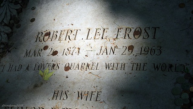 Grave of Robert Frost, Bennington, Vt