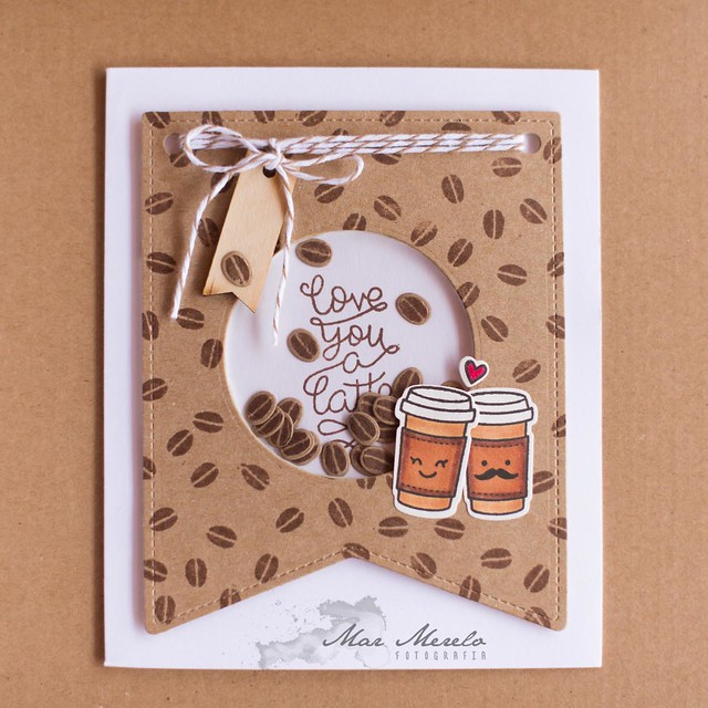 Love you a Latte Shaker Card  + 1