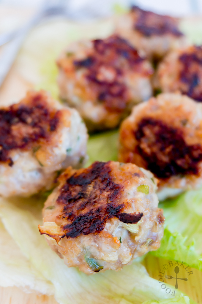 Asian-Style Turkey-Pork Meatballs