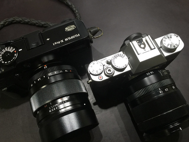 X-Pro1 and X-T10