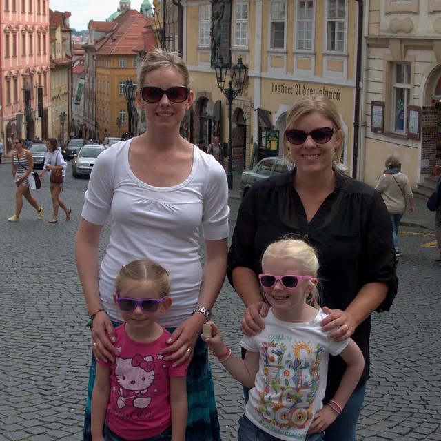 On the streets of New Town, Prague